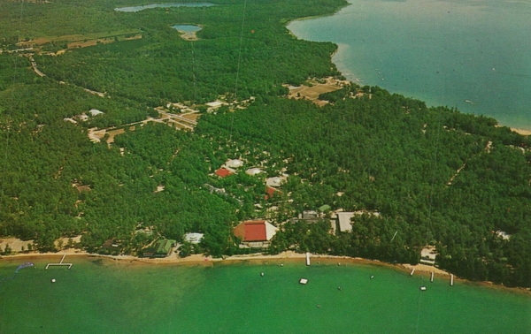 Interlochen Center for the Arts - Old Postcard View (newer photo)